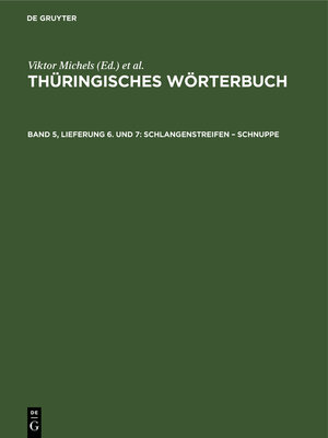 cover image of Schlangenstreifen – Schnuppe